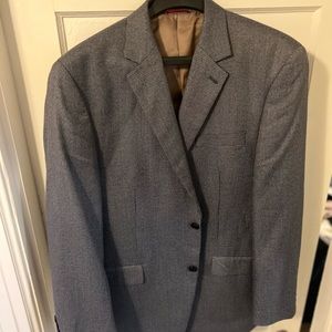 Blue Houndstooth Blazer